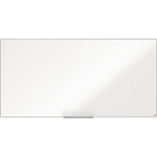 Nobo® Whiteboard Impression Pro Maße der Oberfläche: 180 x 90 cm (B x H) Tafel magnethaftend nicht beidseitig beschreibbar inkl. Nobo Marker Stahl emailliert weiß