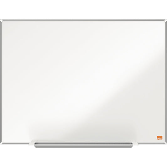 Nobo® Whiteboard Impression Pro Maße der Oberfläche: 60 x 45 cm (B x H) Tafel magnethaftend nicht beidseitig beschreibbar inkl. Nobo Marker Stahl emailliert weiß