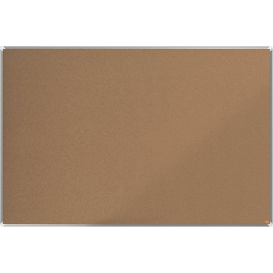 Nobo® Pinnwand Premium Plus 180 x 120 cm (B x H) Maße der Oberfläche: 177,8 x 116,7 cm (B x H) Kork Material des Rahmens: Aluminium naturbraun