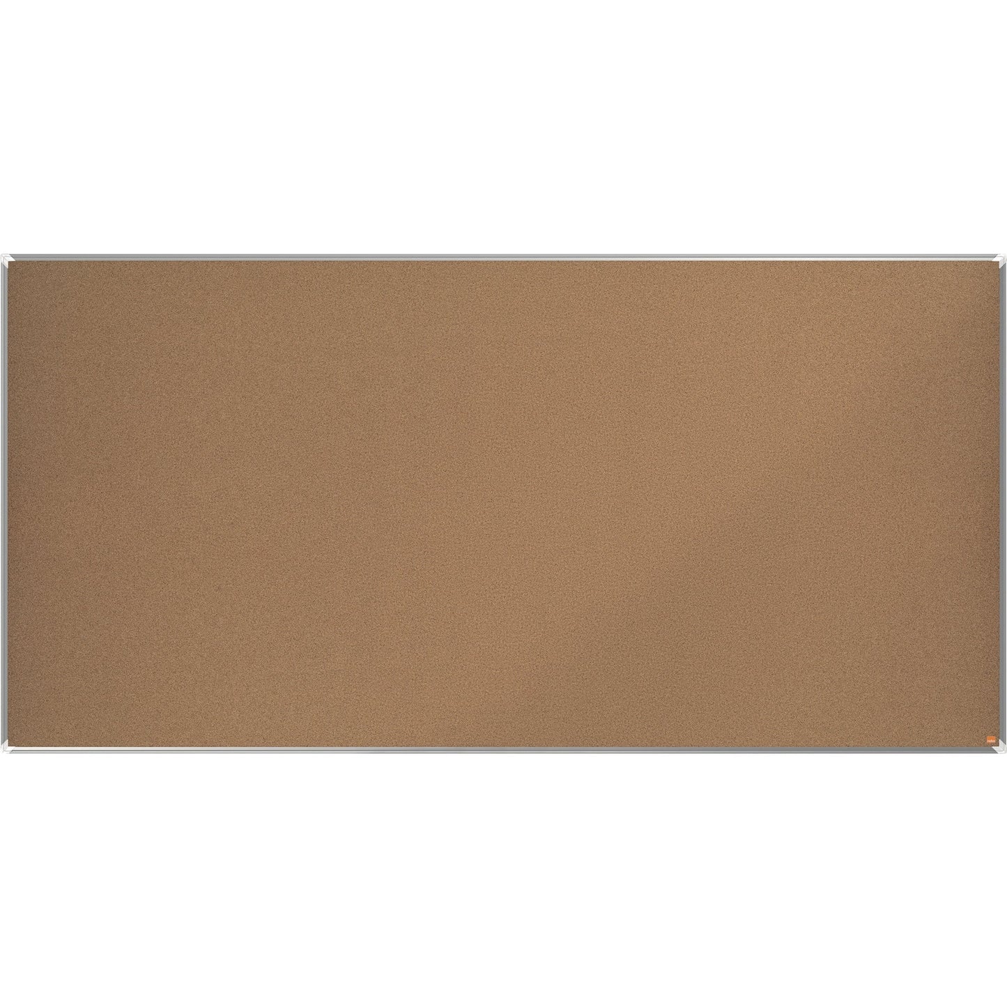 Nobo® Pinnwand Premium Plus 240 x 120 cm (B x H) Maße der Oberfläche: 238,3 x 116,7 cm (B x H) Kork Material des Rahmens: Aluminium naturbraun