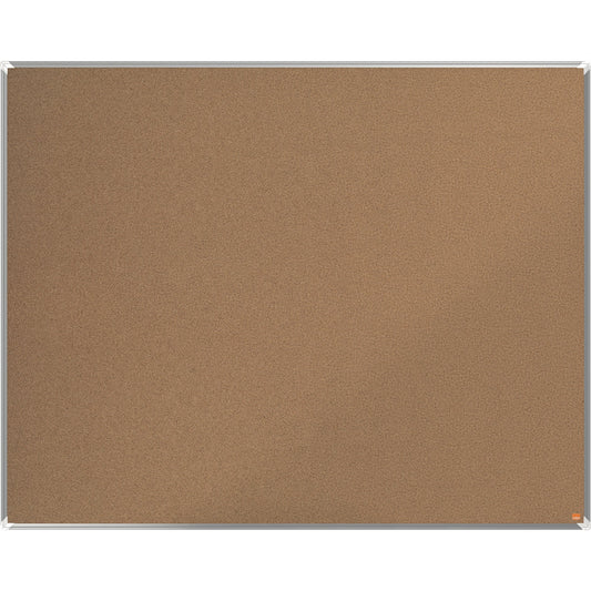 Nobo® Pinnwand Premium Plus 150 x 120 cm (B x H) Maße der Oberfläche: 147,6 x 116,7 cm (B x H) Kork Material des Rahmens: Aluminium naturbraun