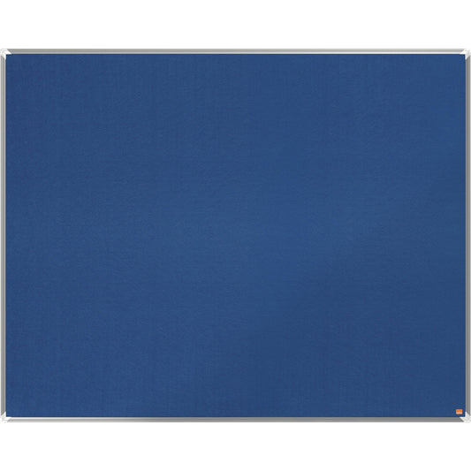 Nobo® Pinnwand Premium Plus 150 x 120 cm (B x H) Maße der Oberfläche: 147,6 x 116,7 cm (B x H) Filz Material des Rahmens: Aluminium blau