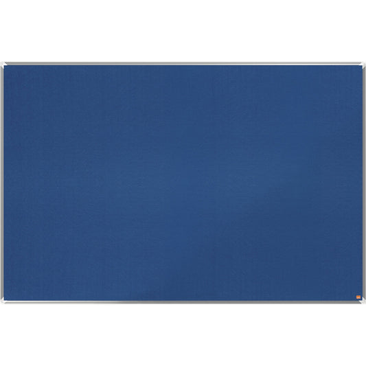 Nobo® Pinnwand Premium Plus 180 x 120 cm (B x H) Maße der Oberfläche: 177,8 x 116,7 cm (B x H) Filz Material des Rahmens: Aluminium blau