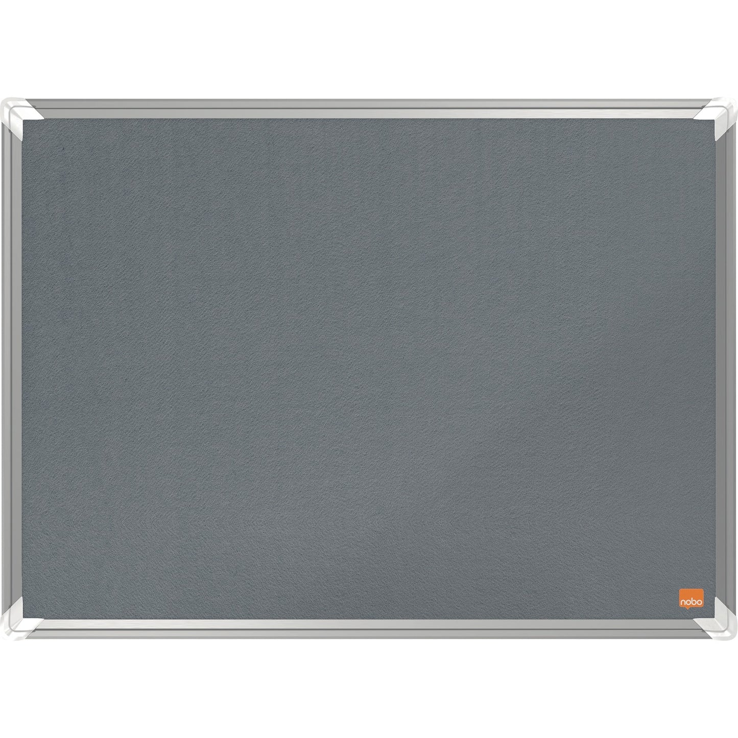 Nobo® Pinnwand Premium Plus 60 x 45 cm (B x H) Maße der Oberfläche: 56,8 x 41,1 cm (B x H) Filz Material des Rahmens: Aluminium grau