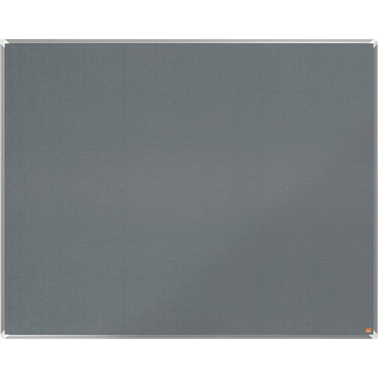 Nobo® Pinnwand Premium Plus 150 x 120 cm (B x H) Maße der Oberfläche: 147,6 x 116,7 cm (B x H) Filz Material des Rahmens: Aluminium grau