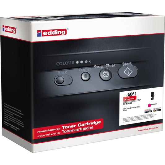 edding Toner kein Originalzubehör Kompatibel mit: KYOCERA TK-5240M EDD-5061 ca. 3.000 Seiten magenta