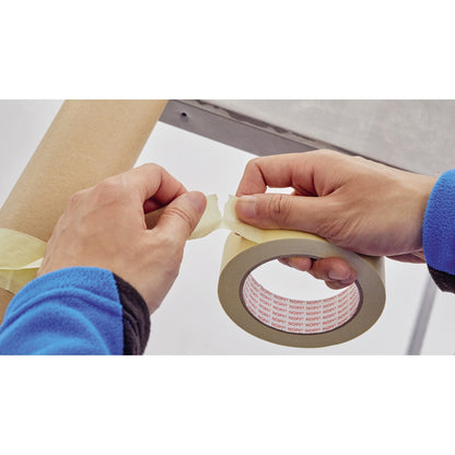 NOPI® Kreppband Innenbereich 19 mm x 50 m (B x L) Naturkautschuk beige