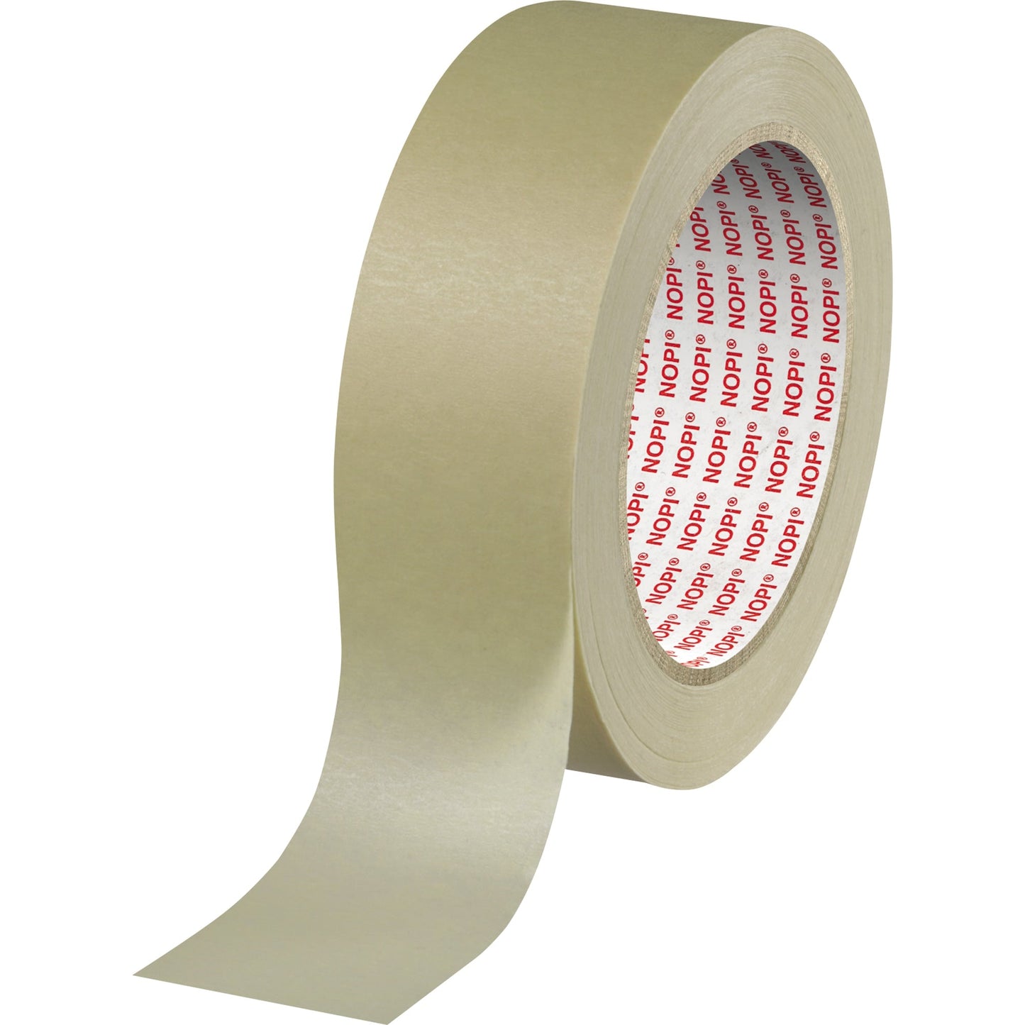 NOPI® Kreppband Innenbereich 35 mm x 50 m (B x L) Naturkautschuk beige