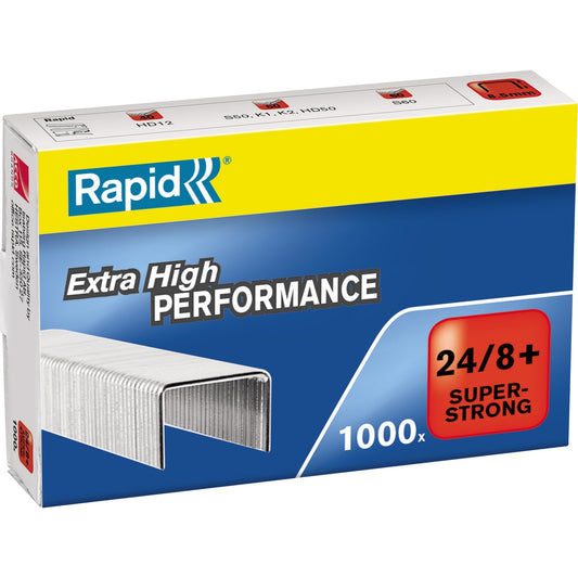 Rapid Heftklammer Super Strong 24/8+ Rapid Heftgerät K1, K2, S50, S60 1.000 St./Pack.