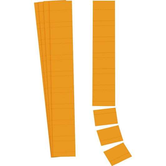 Ultradex Einsteckkarte Planrecord 6 x 3,2 cm (B x H) 190g/m² orange 90 St./Pack.