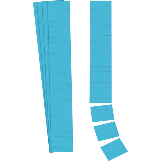 Ultradex Einsteckkarte Planrecord 6 x 3,2 cm (B x H) 190g/m² blau 90 St./Pack.