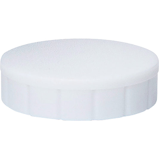 MAUL Magnet MAULsolid 24mm 0,6kg Kunststoff weiß 10 St./Pack.