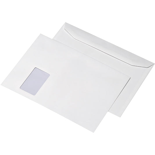 KUVERMATIC® Kuvertierhülle DIN C4 mit Fenster 100g/m² weiß 500 St./Pack.