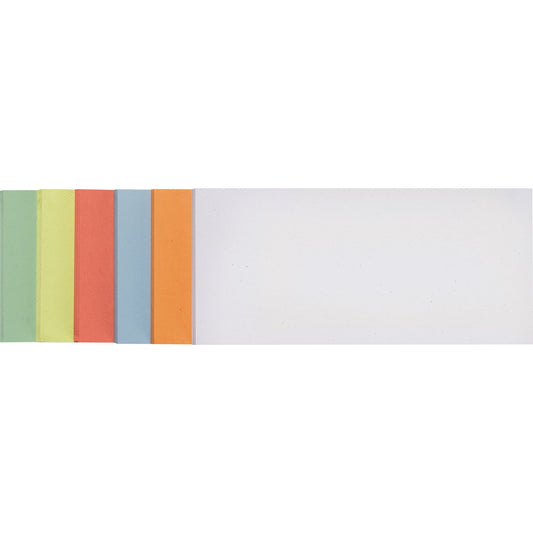 FRANKEN Moderationskarte 20,5 x 9,5 cm (B x H) 130g/m² Altpapier, 100 % recycelt farbig sortiert 250 St./Pack.