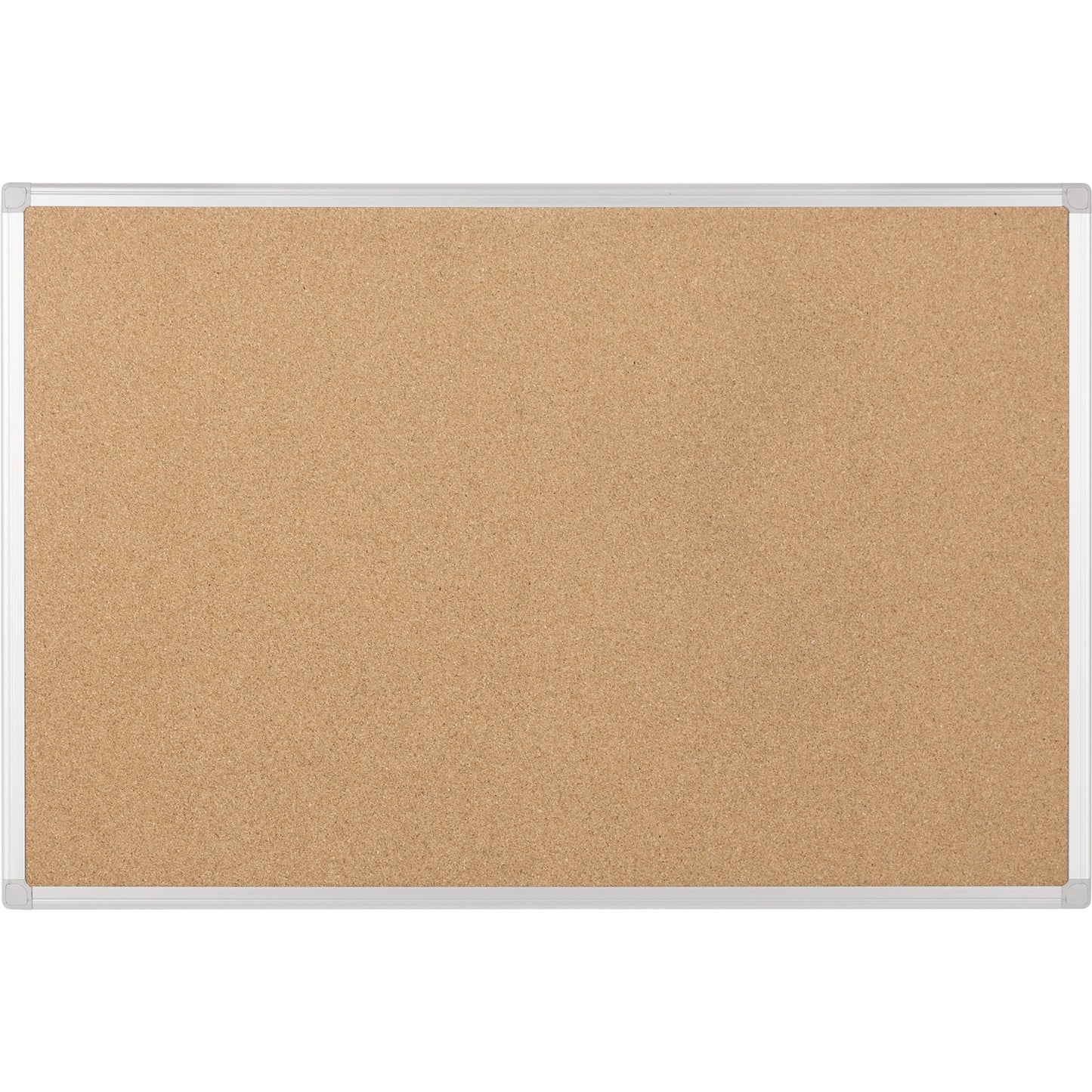 Bi-office Pinnwand Earth 90 x 60 cm (B x H) Maße der Oberfläche: 86 x 56 cm (B x H) Kork Material des Rahmens: Aluminium braun