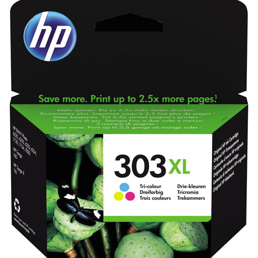 HP Tintenpatrone Originalzubehör 303XL ca. 415 Seiten mehrfarbig 10ml
