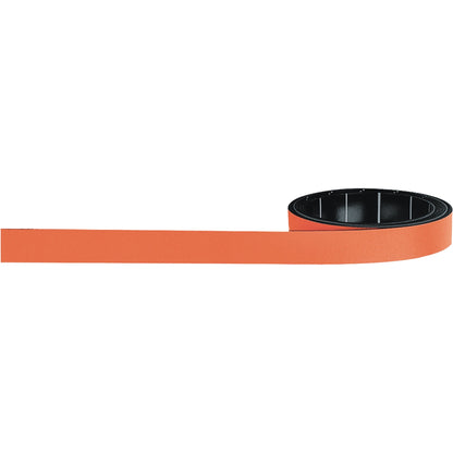magnetoplan® Magnetband magnetoflex 10 mm x 1 m (B x L) Gummi, magnetisiert orange