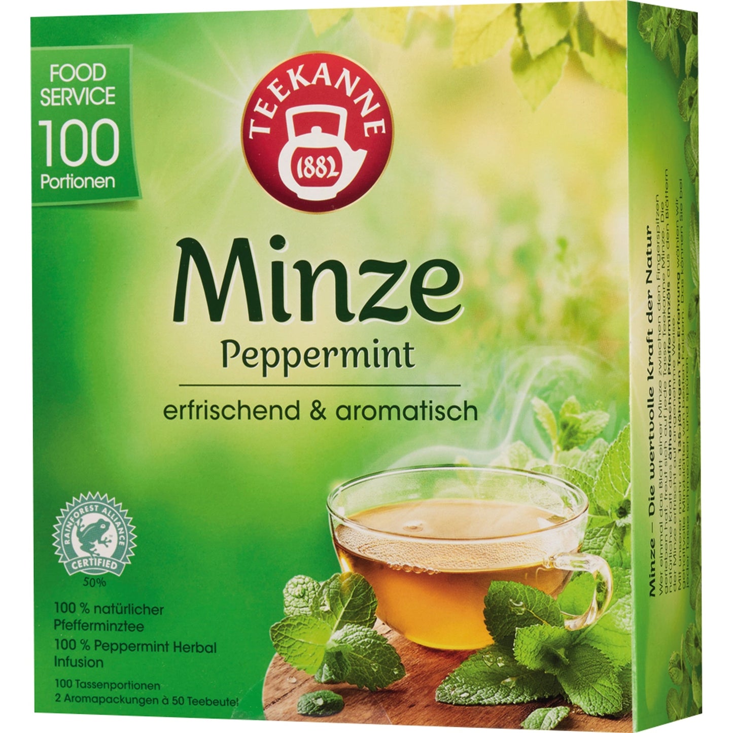 Teekanne Tee Pfefferminze 100 Btl./Pack.