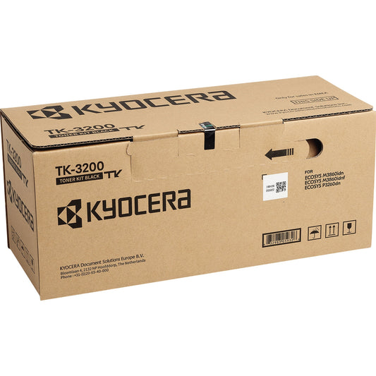 KYOCERA Toner Originalzubehör TK-3200 ca. 40.000 Seiten schwarz