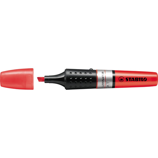 STABILO® Textmarker LUMINATOR® 2-5mm rot Keilspitze