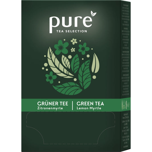 Pure Tee Selection Grüner Tee mit Lemonmyrte 25 Btl./Pack.
