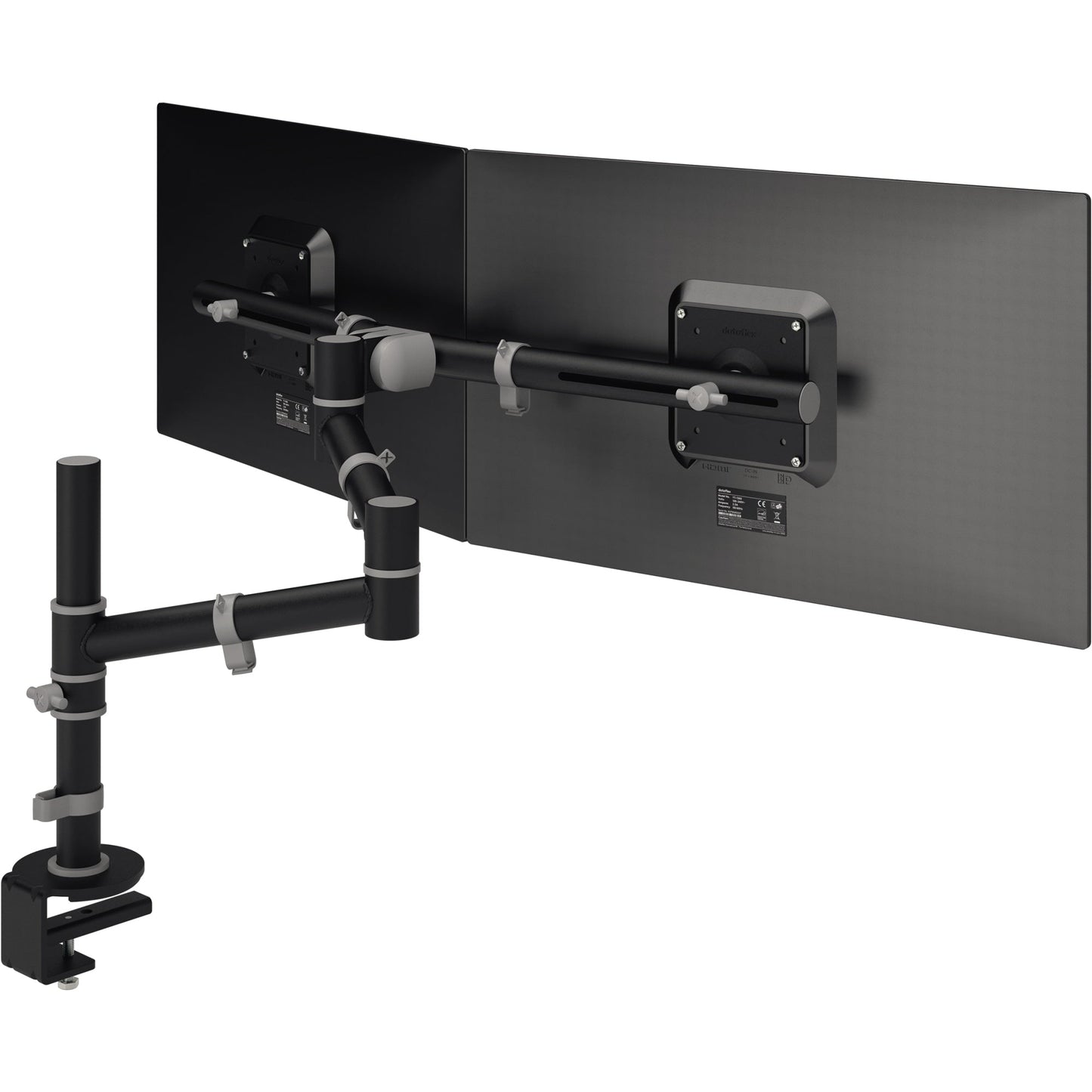 Dataflex Monitorschwenkarm Viewgo 130 2 x 4kg Stahl schwarz