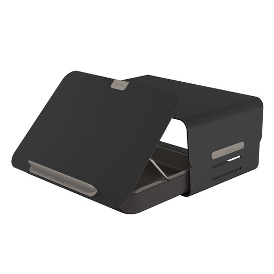 Dataflex Monitorständer Addit Bento® 220 38,1 x 11-16 x 26 cm (B x H x T) 20kg höhenverstellbar Stahl, pulverbeschichtet schwarz