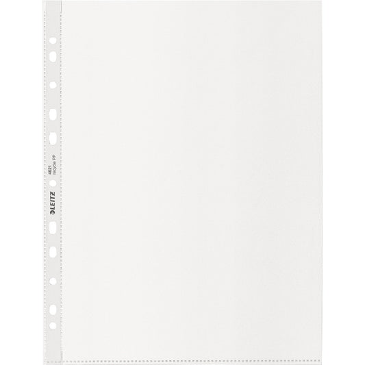 Leitz Prospekthülle Recycle Maxi DIN A4 100µm oben offen Polypropylen, 90 % recycelt transparent 25 St./Pack.