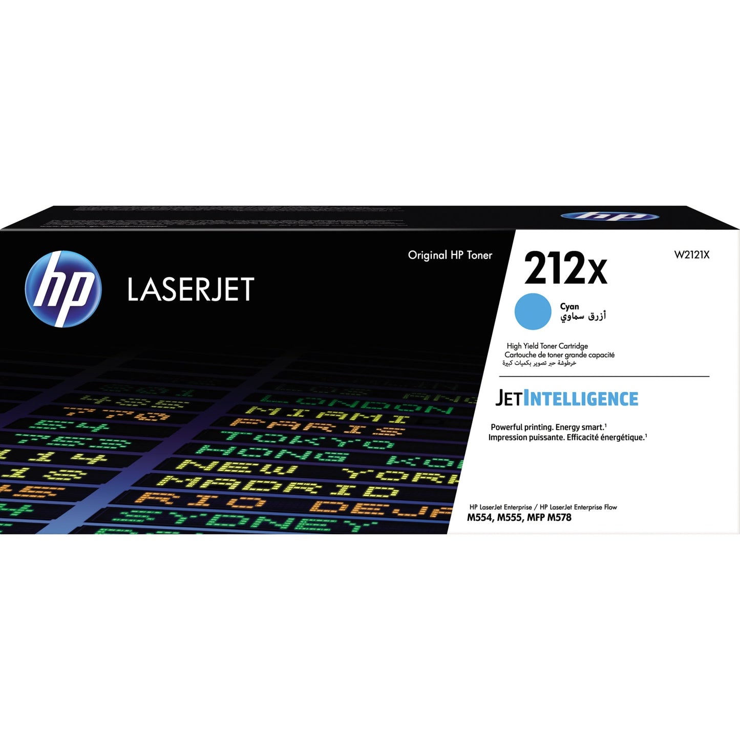 HP Toner Originalzubehör 212X ca. 10.000 Seiten cyan