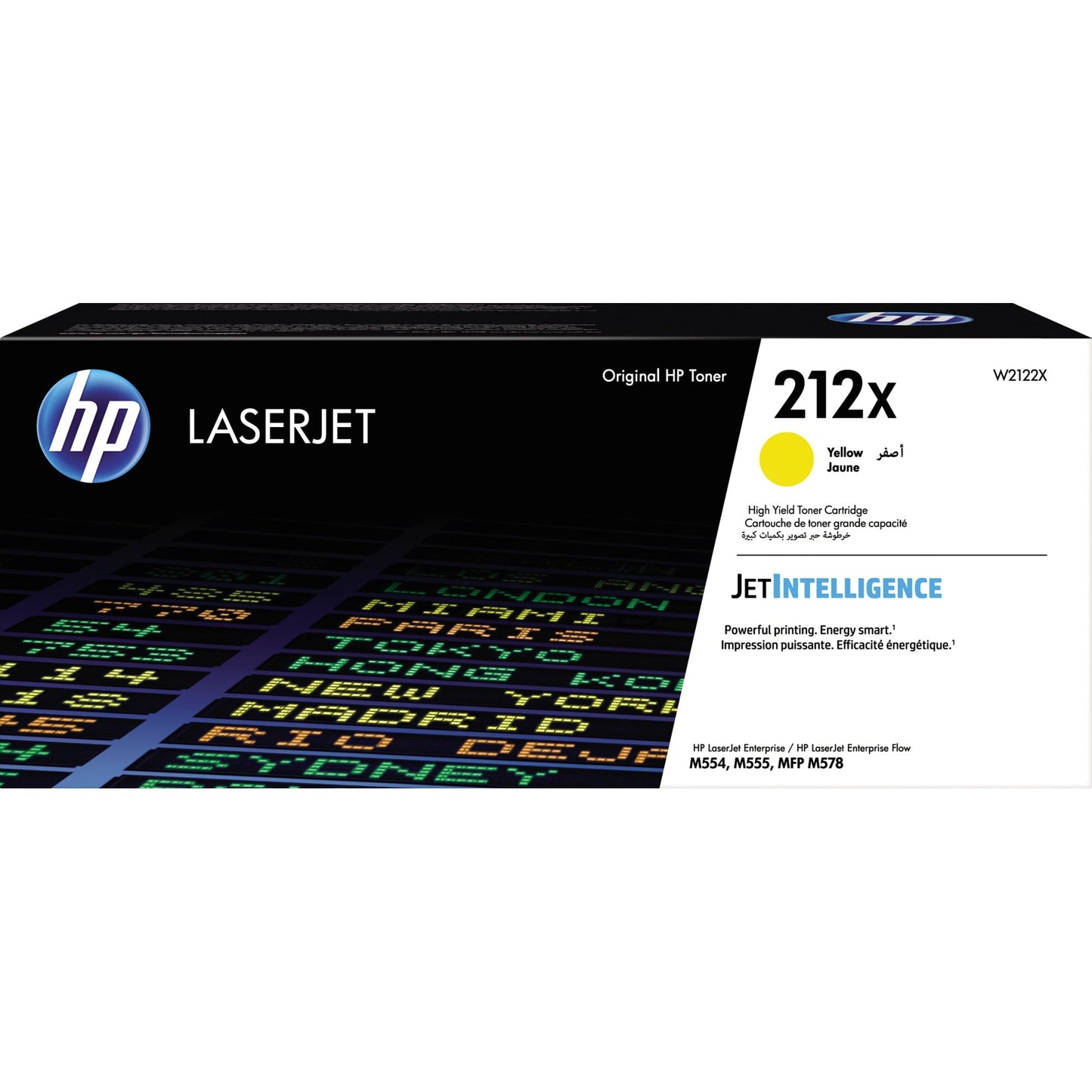 HP Toner Originalzubehör 212X ca. 10.000 Seiten gelb