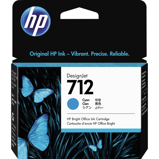HP Tintenpatrone Originalzubehör 712 cyan 29ml