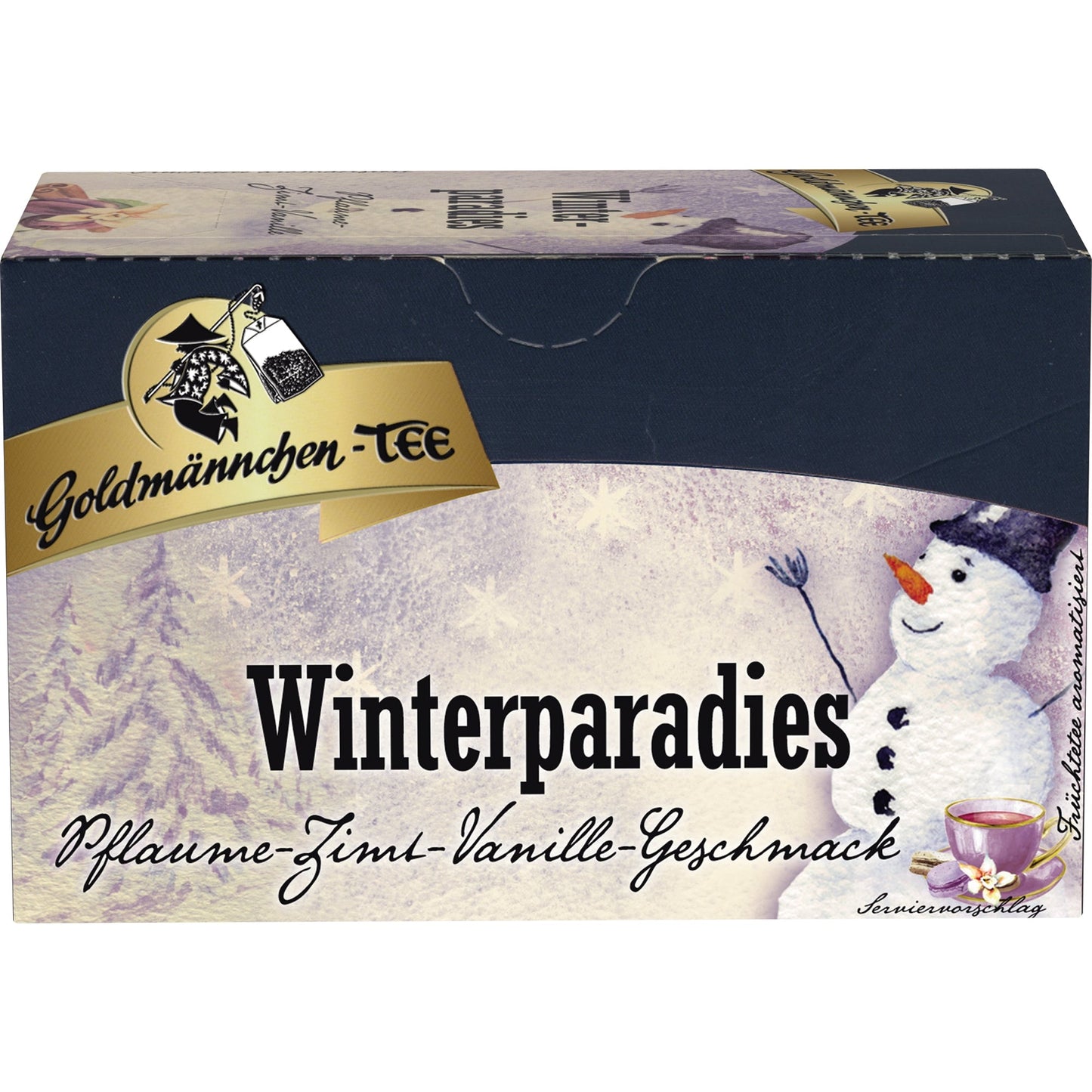 Goldmännchen Tee Winterparadies Pflaume-Zimt-Vanille 20 Btl./Pack.