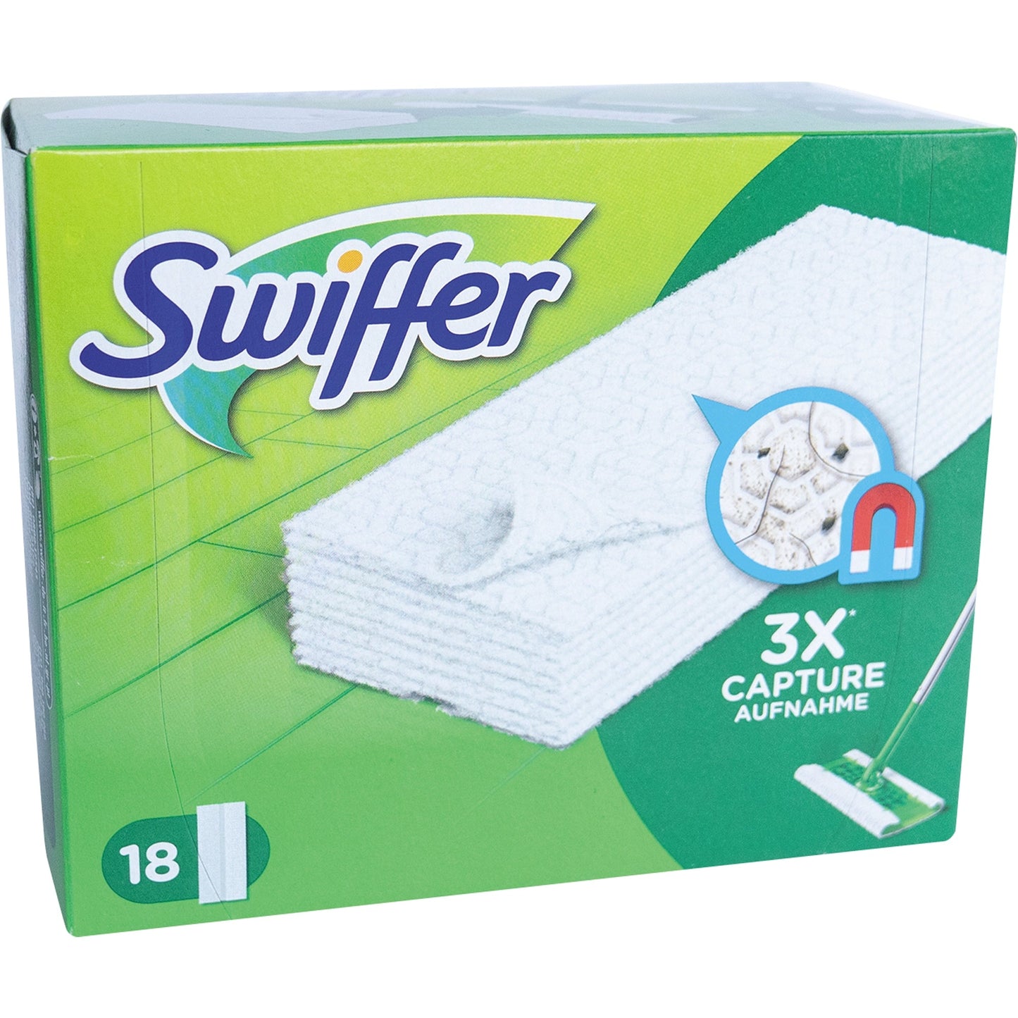 Swiffer Bodenreinigungstuch Swiffer Bodenwischer 20,7 x 26,5 cm (B x L) weiß