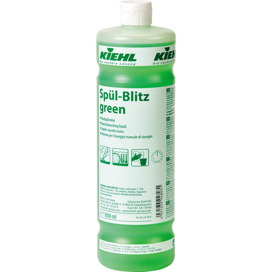Kiehl Geschirrspülmittel Spül-Blitz green pH-Wert: 7 Kunststoff 1l