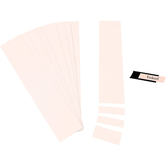 Ultradex Einsteckkarte C-Profil 6 x 1,7 cm (B x H) 190g/m² rosa 170 St./Pack.