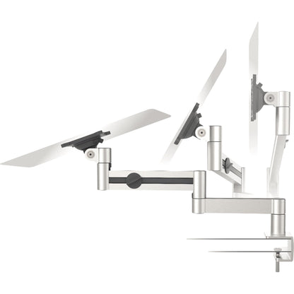 DURABLE Monitorschwenkarm PRO 34,5 x 47 x 12 cm (B x H x T) 3-8kg Aluminium/Kunststoff silber metallic