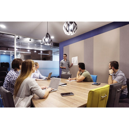 Legamaster Pinnwand WALL-UP Akustik 59,5 x 200 cm (B x H) Textil beige