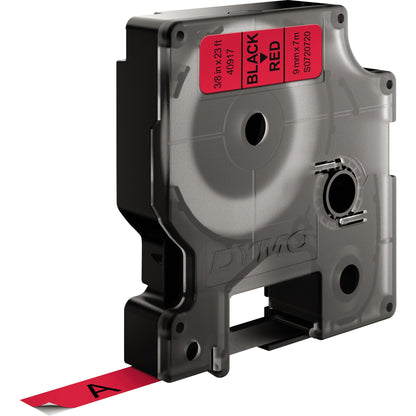 DYMO® Schriftbandkassette 9 mm x 7 m (B x L) rot schwarz