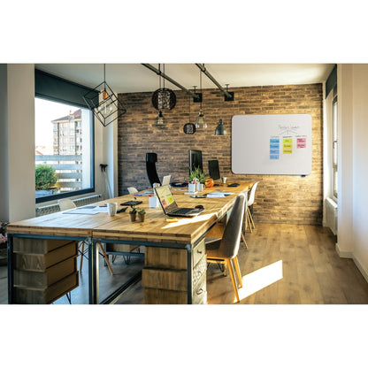 Legamaster Whiteboard ESSENCE Maße der Oberfläche: 200 x 119,5 cm (B x H) Tafel magnethaftend nicht beidseitig beschreibbar Keramikstahl emailliert weiß