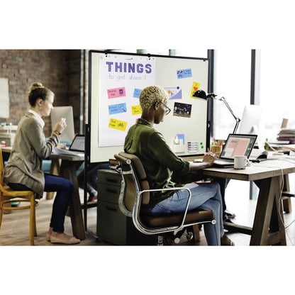 Legamaster Whiteboard PREMIUM PLUS Maße der Oberfläche: 120 x 150 cm (B x H) Tafel magnethaftend beidseitig beschreibbar inkl. Flipcharthaken Stahl emailliert weiß
