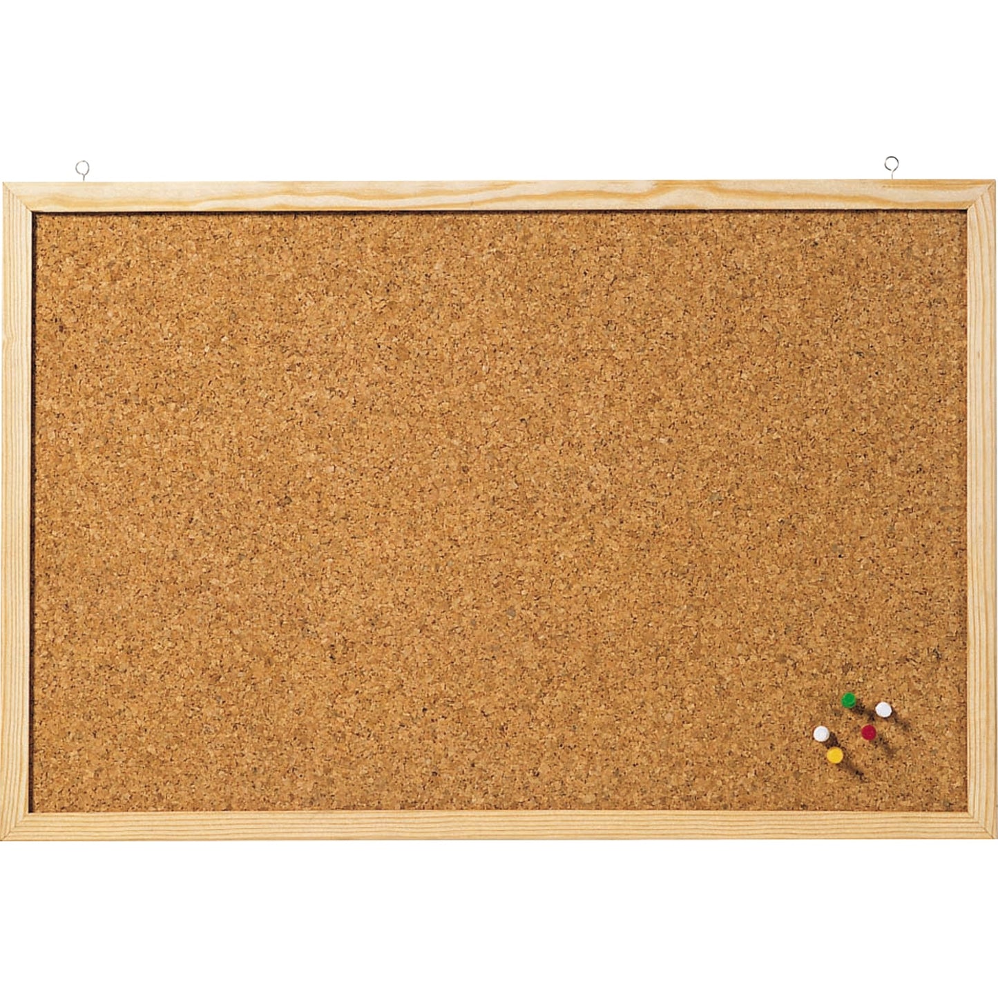 FRANKEN Pinnwand Memoboard 120 x 80 cm (B x H) Kork Material des Rahmens: Holz braun