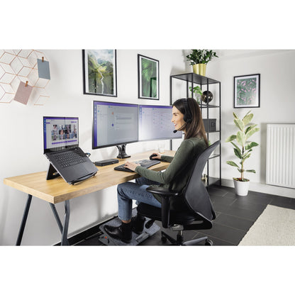 Kensington Fußstütze SmartFit® SoleMateT Pro Elite 53 x 9 x 34 cm (B x H x T) Polystyrol grau