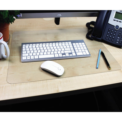 Desktex Schreibunterlage 30 x 46 cm (B x H) ohne Kalender Vinyl transparent 2 St./Pack.