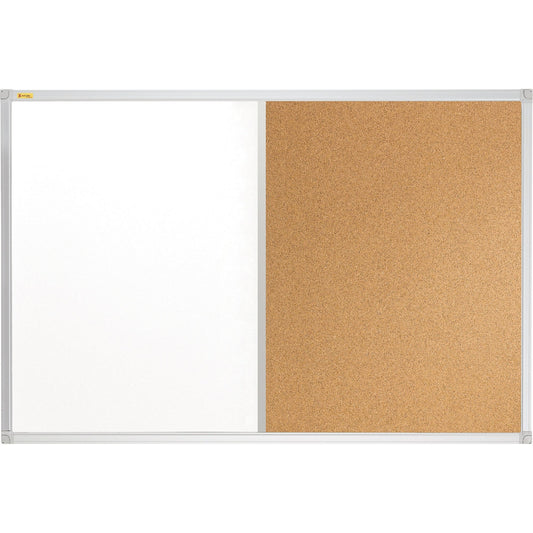 FRANKEN Multifunktionstafel X-tra!Line 60 x 45 cm (B x H) Stahl Material der Pinnfläche: Kork braun