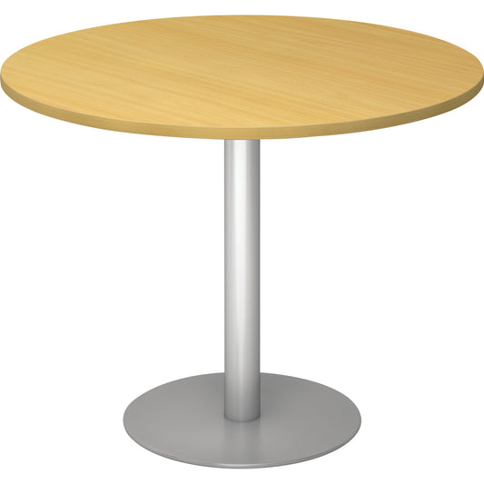 Hammerbacher Konferenztisch 1.000 x 740 mm (Ø x H) Spanplatte Farbe der Tischplatte: buche