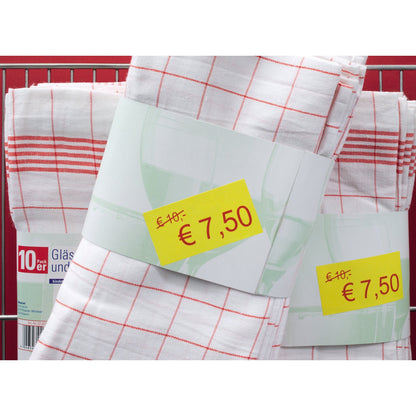 HERMA Universaletikett 210 x 297 mm (B x H) nicht wieder ablösbar Papier gelb 100 Etik./Pack.