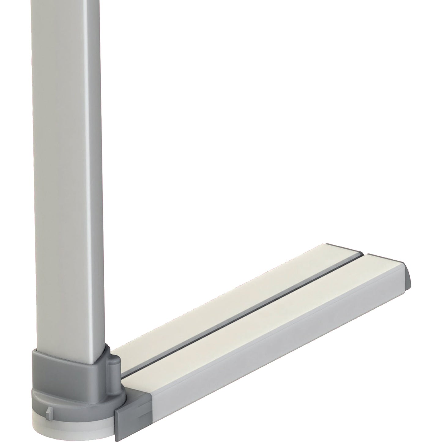 FRANKEN Stellwandfuß PRO Franken Tafelserie PRO 61cm Aluminium silber