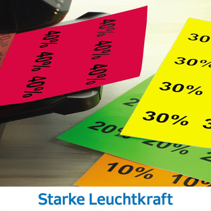 HERMA Universaletikett SPECIAL 199,6 x 143,5 mm (B x H) nicht wieder ablösbar Papier gelb 200 Etik./Pack.