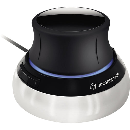 SPACEMOUSE Optische PC Maus SpaceMouse Compact Links- und Rechtshänder USB-A schwarz/silber