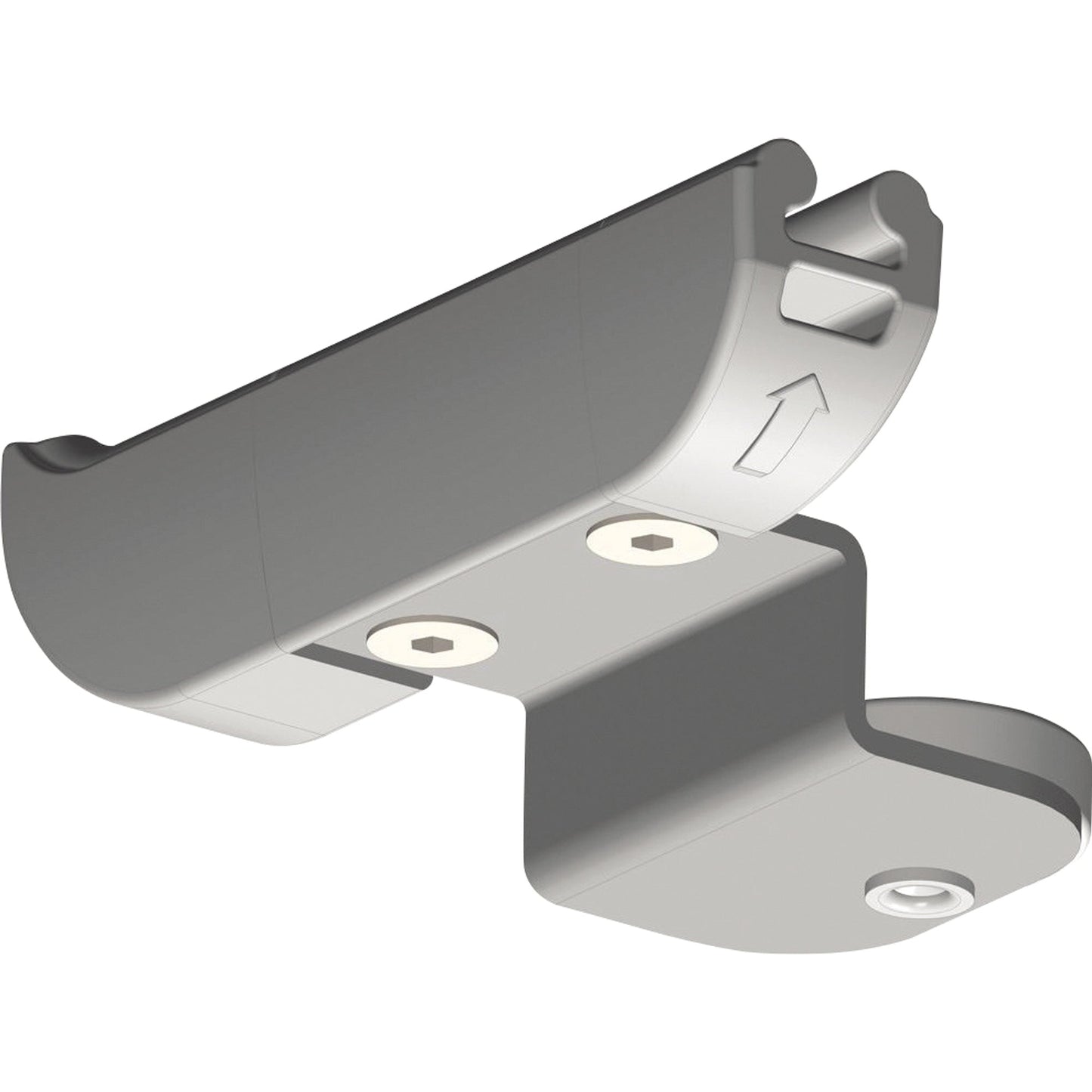 FRANKEN Tafelaufhängung PRO Franken Wandschienensystem PRO PSS8200, PSS8240, PSS8300, PSS8500, PSS8400 silber